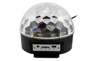 Magischer Kristallball RGB mit Sd- und USB-LED Disco-Lichtern für X'mas-Tanzparty