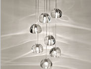 Transparente hängende hängende Glaslichter für Inneneinrichtung