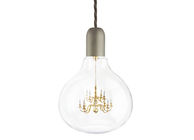 Hängende Glasschatten-hängende Lampen König-Edison 3W für Studien-Räume