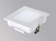 Hohes Quadrat LED Kriteriumbezogener Anweisung 10W vertiefte Downlights 125mm für Superstore, weiße Wohnung