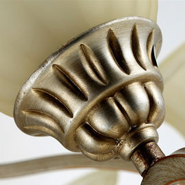 Dekorative moderne Leuchter-Beleuchtung des hellen Wohnzimmer-9 mit Silber-/Goldmalerei