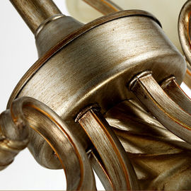 Dekorative moderne Leuchter-Beleuchtung des hellen Wohnzimmer-9 mit Silber-/Goldmalerei