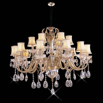 Hohes Lumen 18 beleuchtet 1050 x 820mm der Kristall-Leuchter-Beleuchtung/Handels-hängende Beleuchtung LED