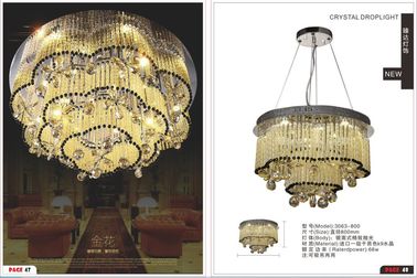 Leuchterkristallbeleuchtung, geführtes Ringlicht, moderne Luxuskristallleuchter