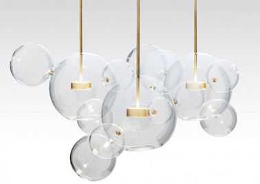 Glaskugel-Leuchter-Sätze, LED-Leuchter-Lampe für Hotel und Wohnzimmer