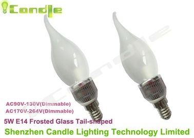 E14 führte Kristallleuchter 360 Kerzen-Glühlampe 5w CER RoHS, warmes Weiß