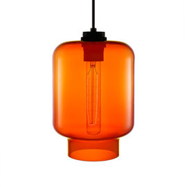 Klarglas-Form-luxuriöse Flaschen-hängende Lampe, industrielle Beleuchtungs-Befestigungen
