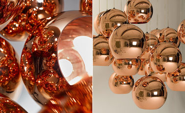 Zeitgenössisches modernes Suspendierungs-Licht-Kupfer-hängendes Licht durch Tom Dixon