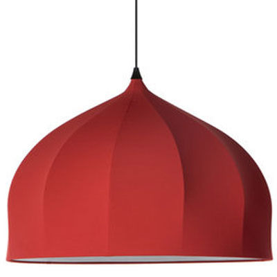 Rotes weißes modernes Suspendierungs-Licht, Esszimmer-Anhänger beleuchtet