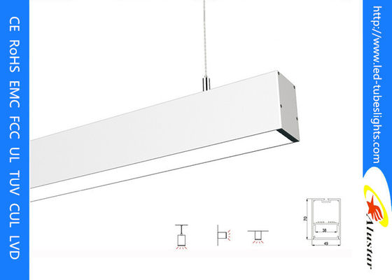 ändernder hängender Anhänger 2600k Handels-LED lineare Farbbeleuchtet 49mmX70mm