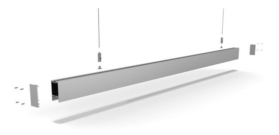 ändernder hängender Anhänger 2600k Handels-LED lineare Farbbeleuchtet 49mmX70mm