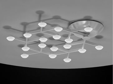 LED-Netz-Kreis-wärmen hängende Deckenleuchten mit LED Weiß für Wohnzimmer