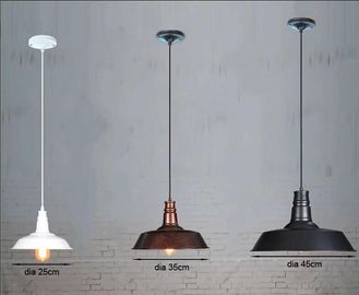 Nostalgischer würdevoller hängender Deckenleuchte-Weinlese-Dachboden, industrielle hängende Lampe