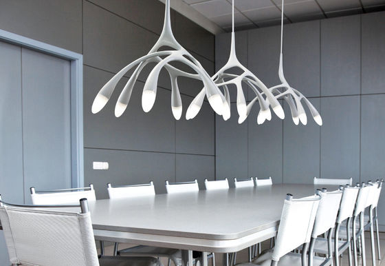 Hotel-Niederlassungs-Luxusglasdecken-Leuchter-Harz-Vogel-Tatzen-Decken-Leuchter