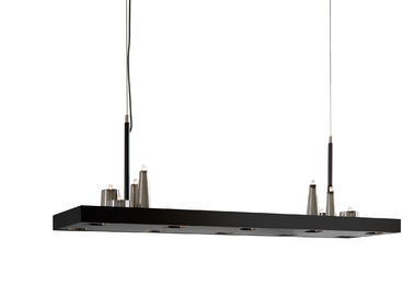 Metallführte rechteckige Platten-Insel hängende Decke der Leuchter-Licht-8 der Licht-G4