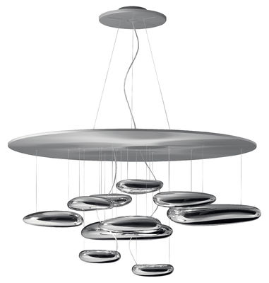 Modernes Chrom Skydro führte Leuchter-Lichter mit ABS Zinc+alloy Materialien für Handelsbeleuchtungs-Dekoration