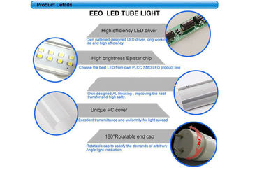 120cm T8 LED Leuchtröhre 20watt 1780Lm für Innenbeleuchtung