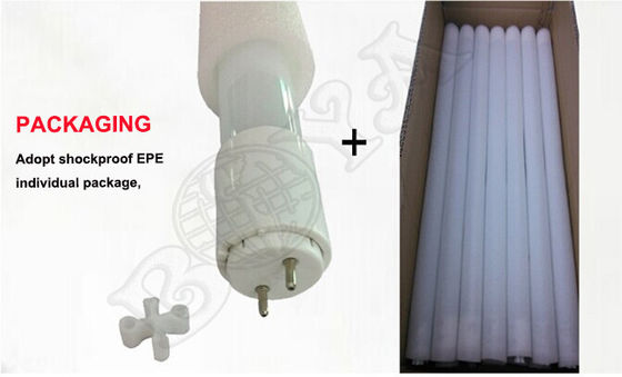 Leuchtröhre der hohen Leistungsfähigkeits-18W G13 LED des Glasrohr-4 des Fuß-T8 LED mit Blickwinkel 300